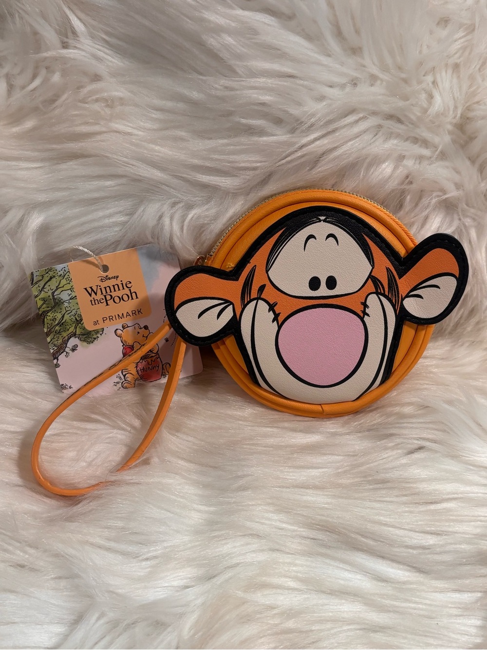 Disney Winnie The Pooh, Tigger Zip Coin Purse Wristlet Primark NEW